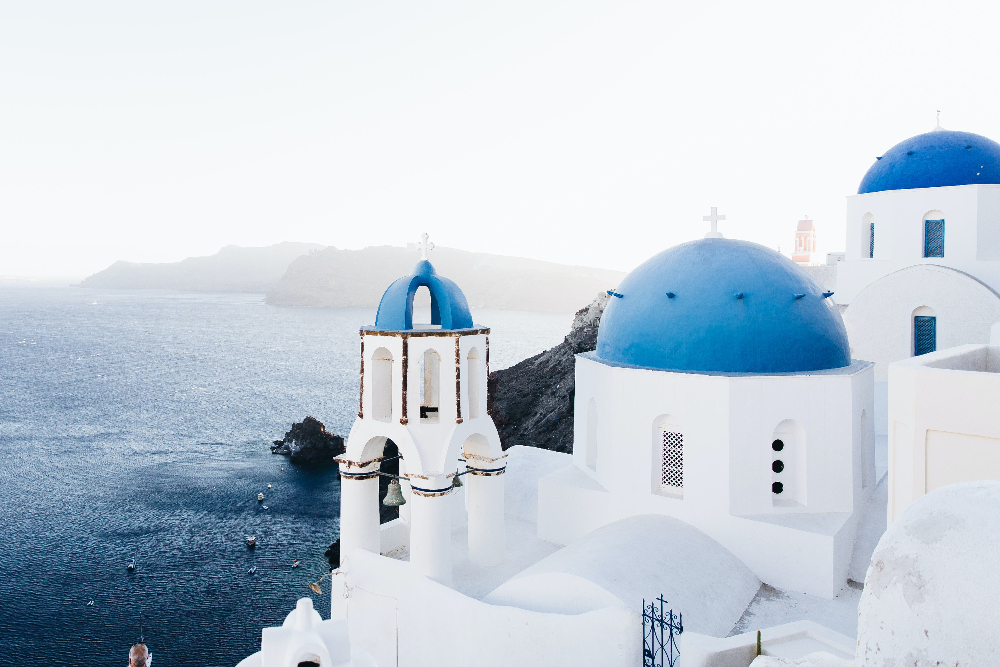 Cupola di Oia - isole greche cicladi Santorini