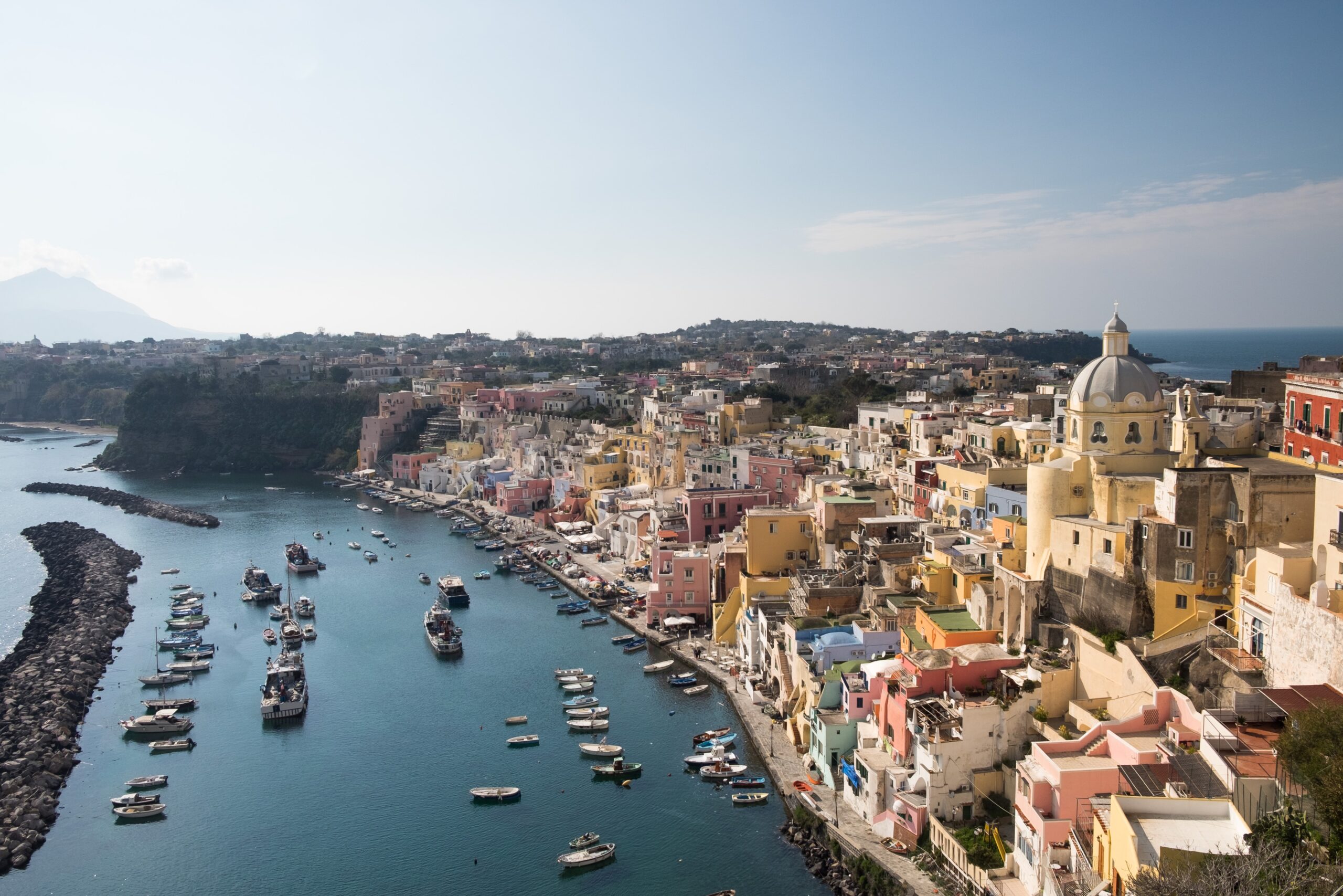 Procida in aliscafo